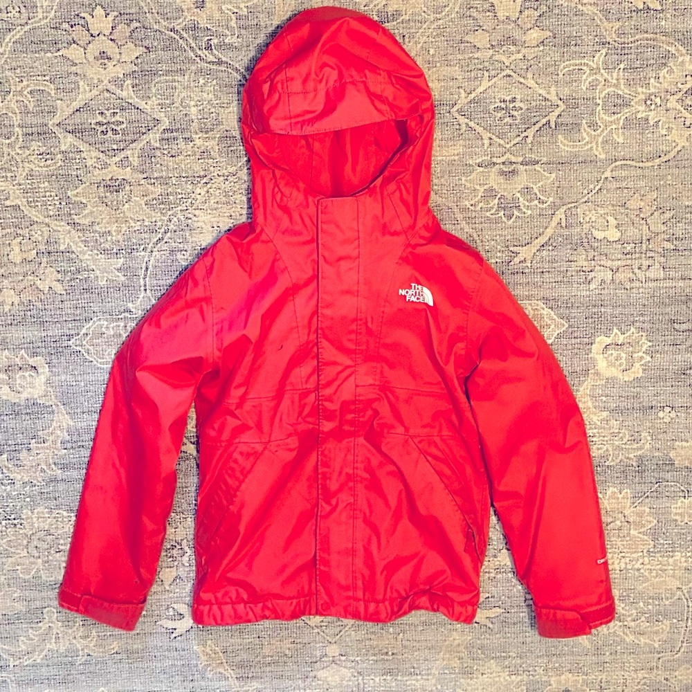 Girls Small 7/8 North Face Winter Jacket with Removable Fleece 🌺